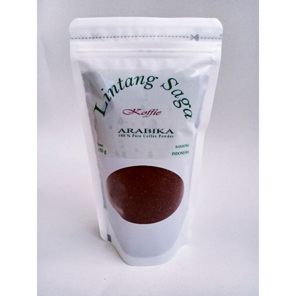 

Kopi Arabika Java Preanger Lintang Saga Koffie 100% Pure Coffee Powder