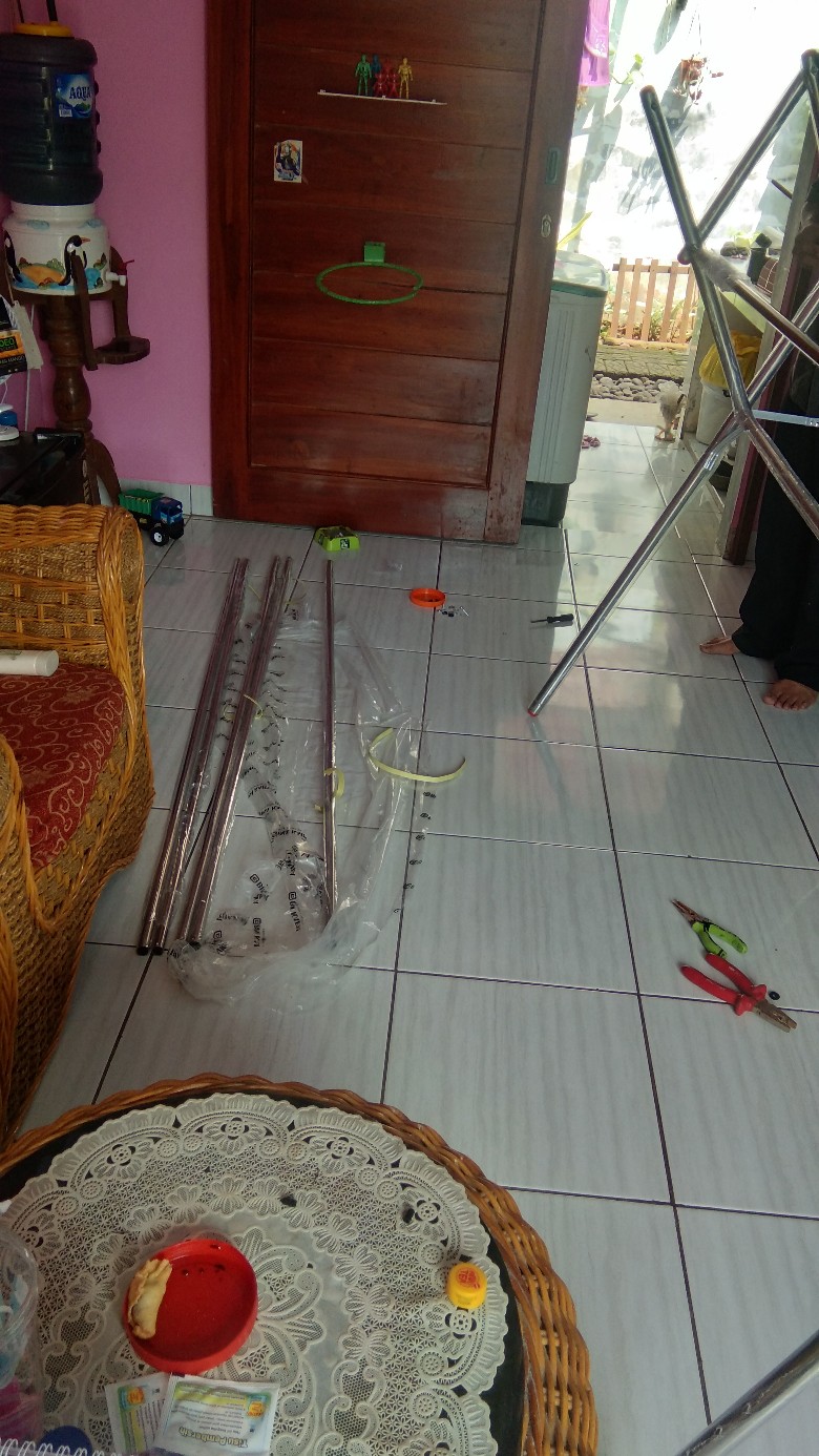 Jemuran Baju Stainles Kualitas 100% Stainles