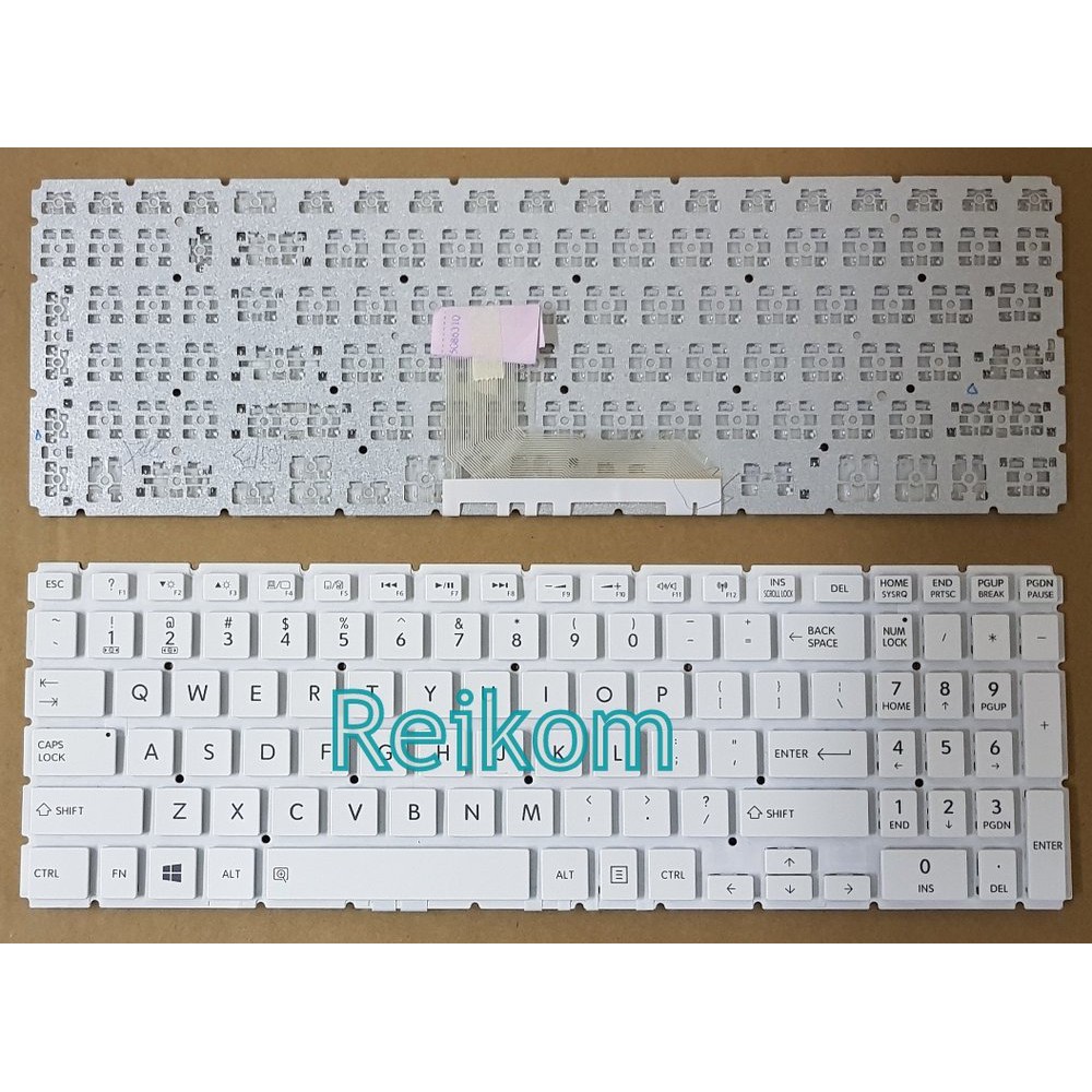Keyboard Toshiba Satelite C55-c C55-c2052 C55-c5206s C55-c5232x C55-c5241 C55-c5268 C55-c5270 L50-b