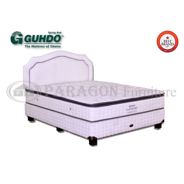 Guhdo Spring bed Sapphire PT 180x200 HB Ascot Set - Full set