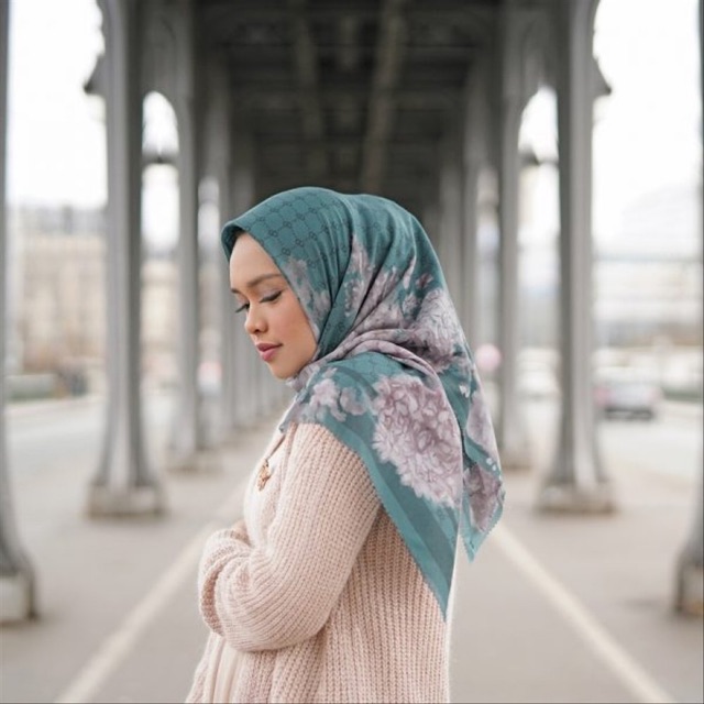 Buttonscarves hydrangea verte