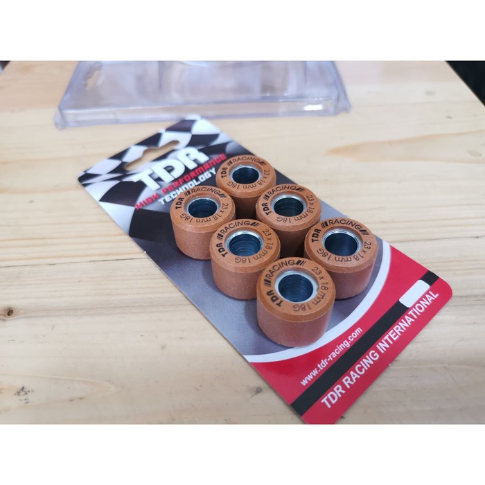 ROLLER ROLER TDR RACING AKSESORIS SPAREPART MOTOR XMAX X MAX 250 16 GRAM ORIGINAL THAILAND ORIGINAL