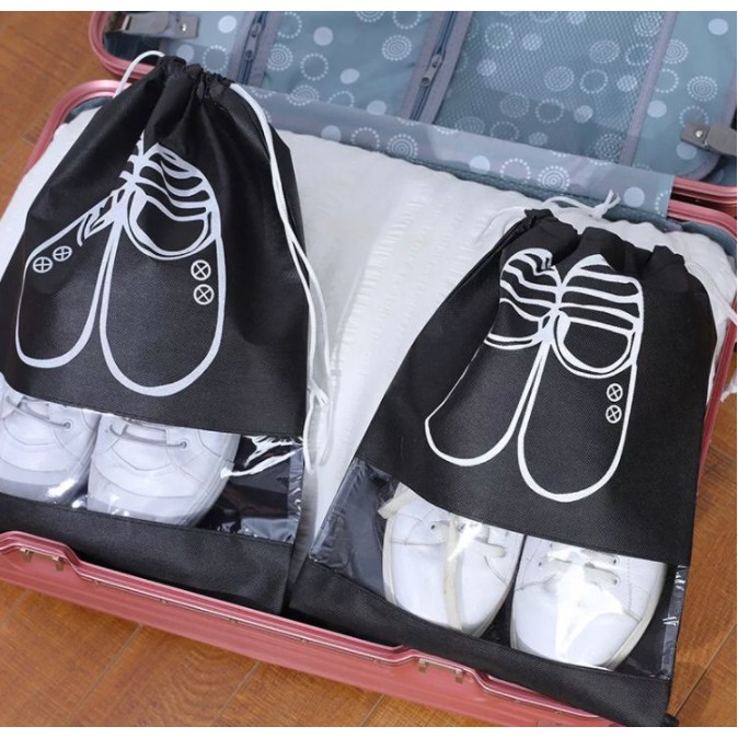 Korean shoes bag SERUT Tas Sandal Sepatu Travel Olahraga Size XL NJ117