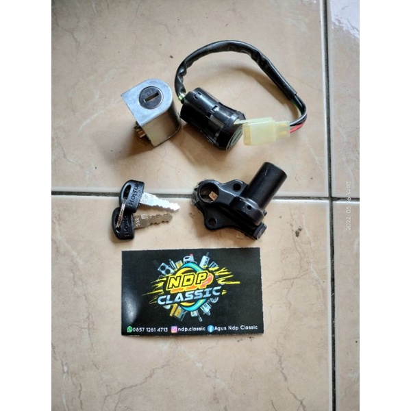 Jual Kunci Kontak Honda C C Supercup Kontak Set C C Kunci Jok C Shopee Indonesia