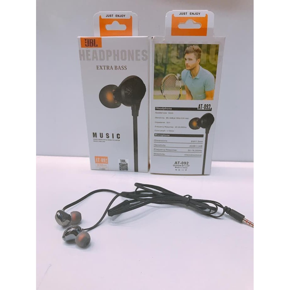 Zuki Store HANDSFREE / HEADPHONE / EARPHONE / HEADSET JBL AT 092