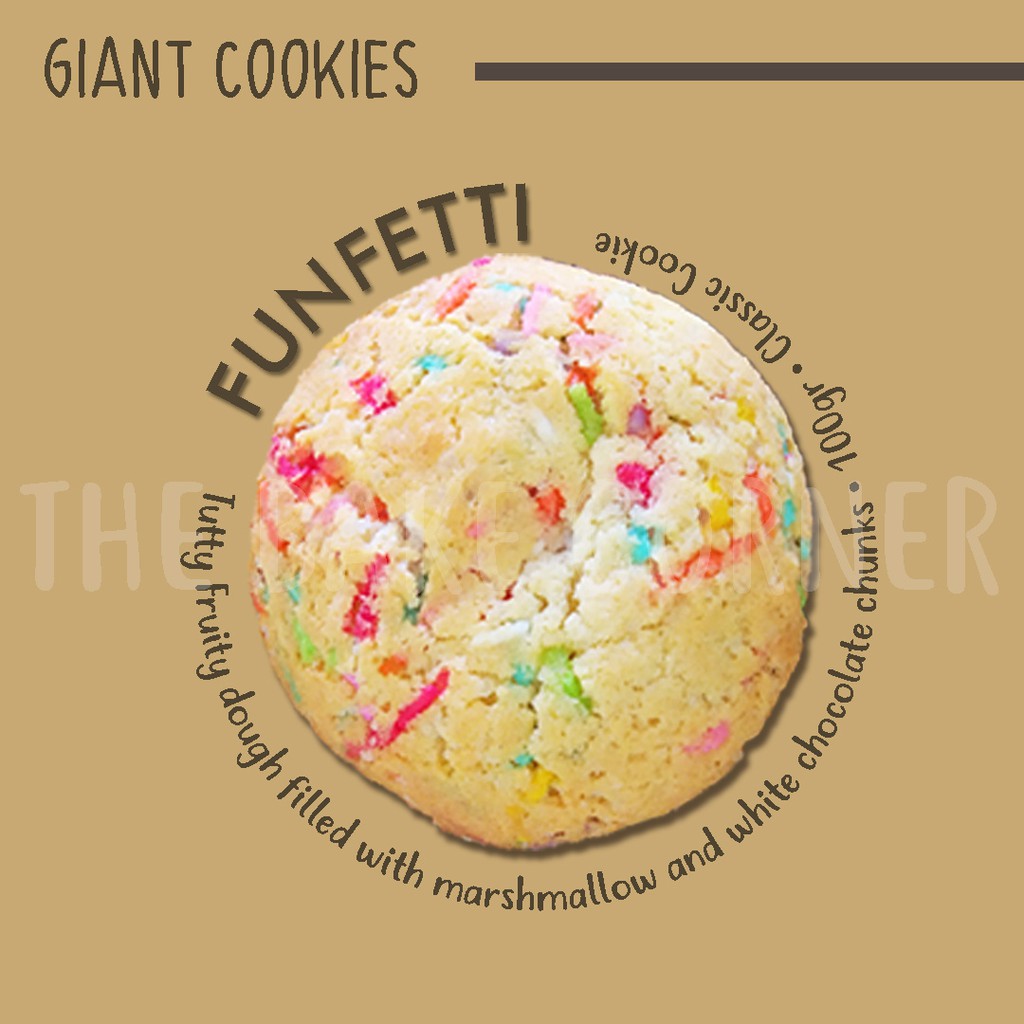 

FUNFETTI - GIANT COOKIE