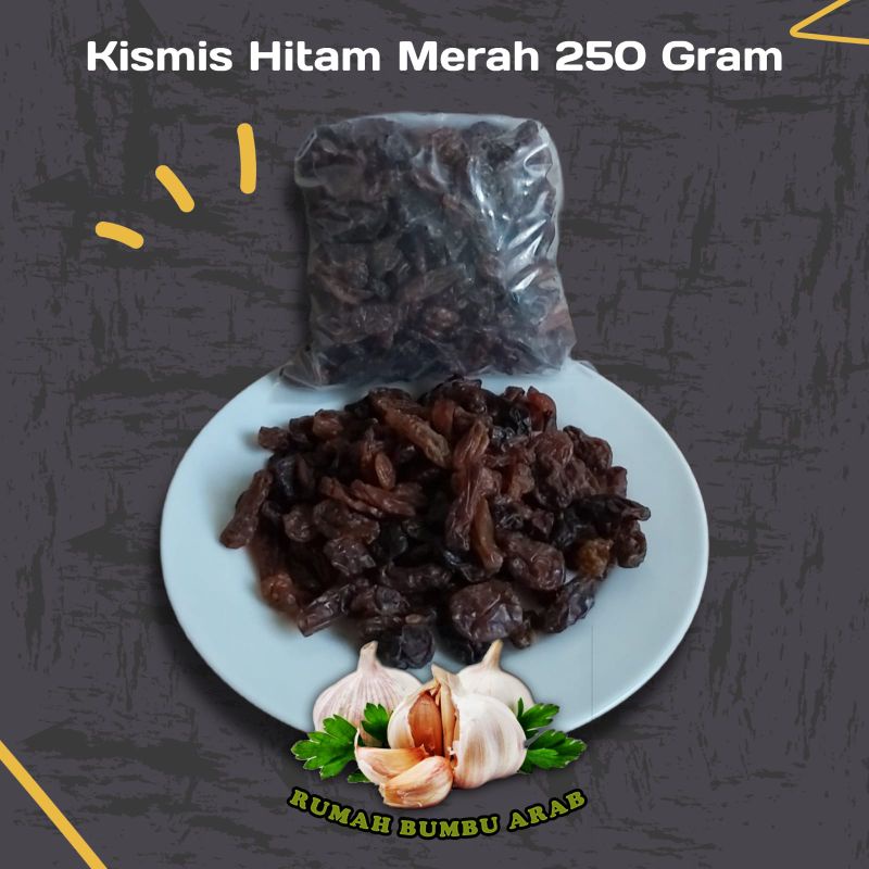 

Kismis Hitam & Kuning 250 Gram