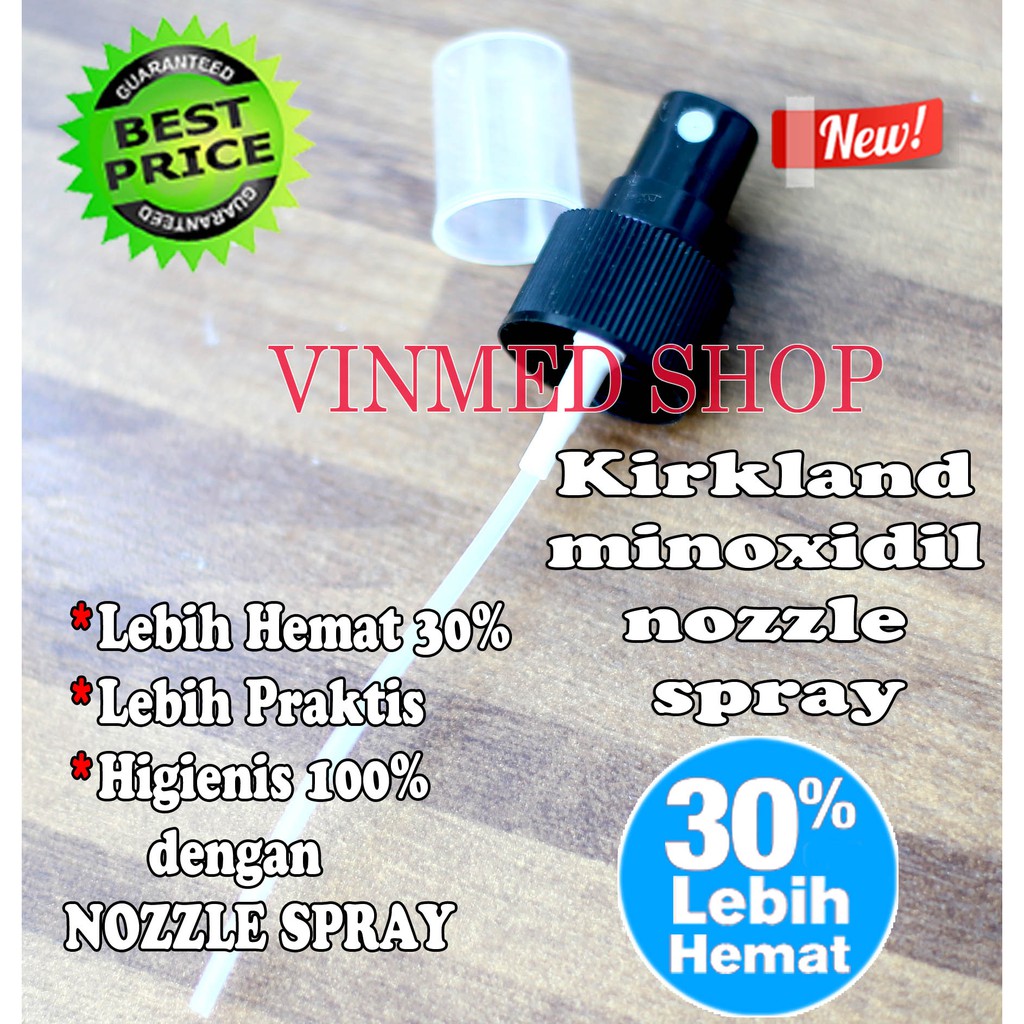 Minoxidil 5% NEW with nozzle spray