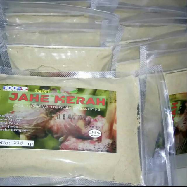 

Jahe merah instant