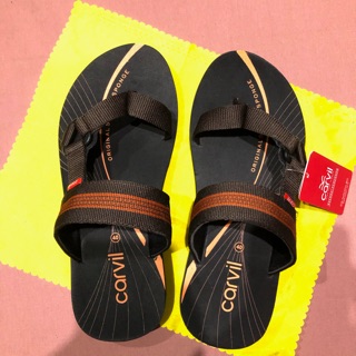  Sandal  Spon Jepit Jempol Spextra 06 Carvil 3 Warna  Hitam 