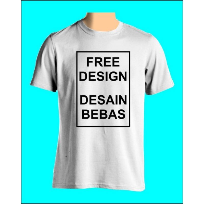 KAOS DESAIN KOSTUM / KAOS DESAIN SENDIRI / KAOS DESAIN