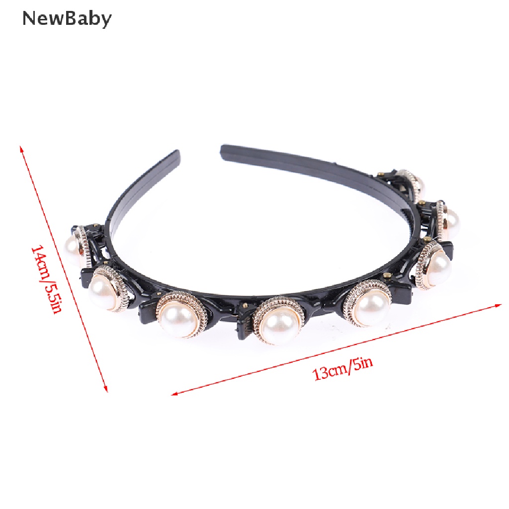 NewBaby Fashion Hairpin Headband Bangs Fixed Hair Accessory Hairstyle For Women Girls ID