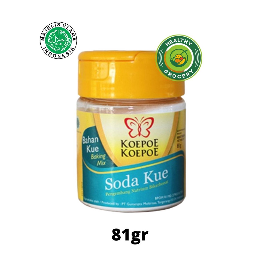 Koepoe Koepoe Baking Powder / Perisa Vanilla / Natrium Benzoate / Soda Kue KOEPOE KUPU