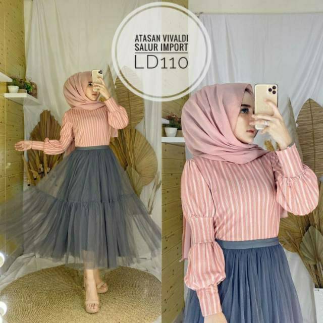 NEWWW Clara Atasan Salur Original Vivaldi 100%