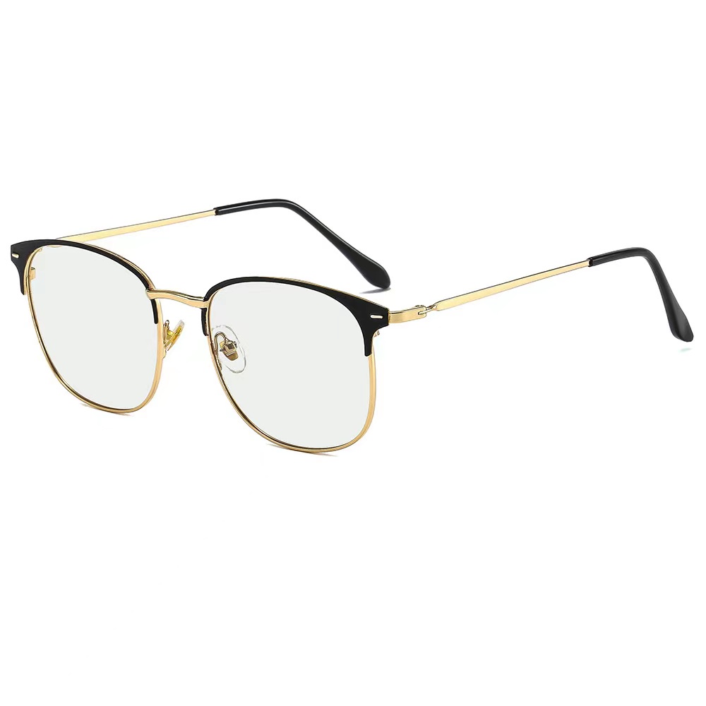 [COD] Kacamata Lensa Photocromic Pria Dan Wanita / Kacamata Photocromic Normal-Ka-56 Hitam Gold