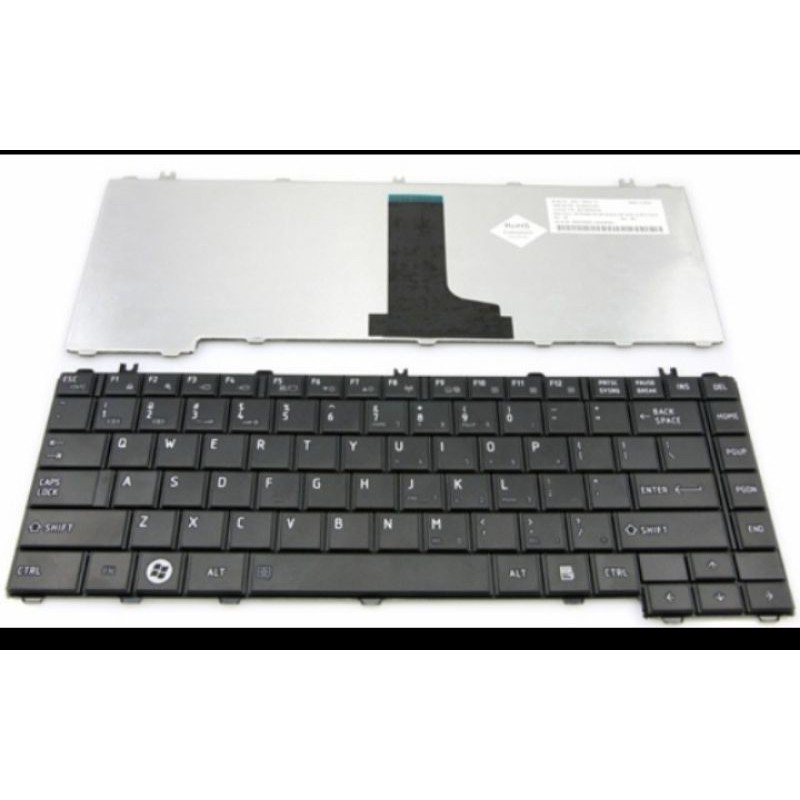 Keyboard ORIGINAL Toshiba Satellite L730 L735 L740 L745 Hitam