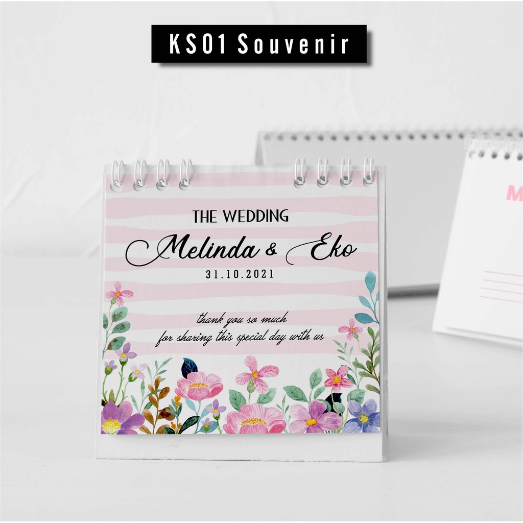 Artomaringi Souvenir Kalender Mini 2022 / Kalender Meja Custom KS02