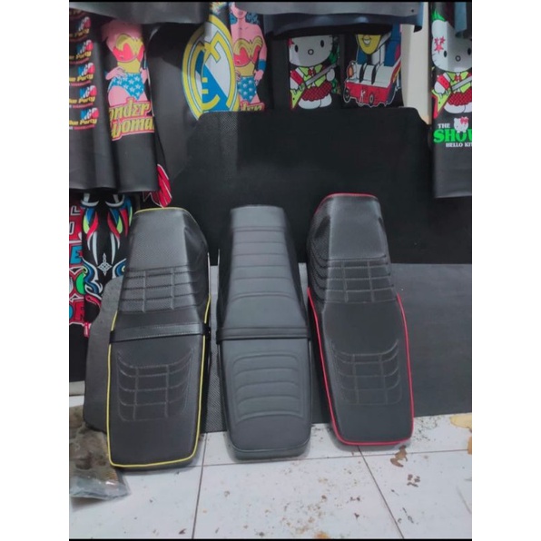 Jok motor gl pro -gl max standar lurus anti gembuss