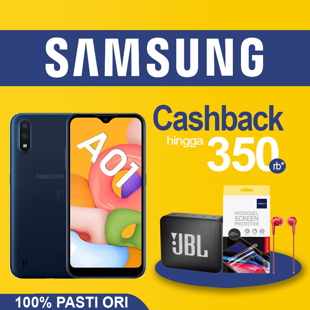 Samsung A01 2/16 GB Samsung Galaxy A01 2/16 GB Garansi Resmi