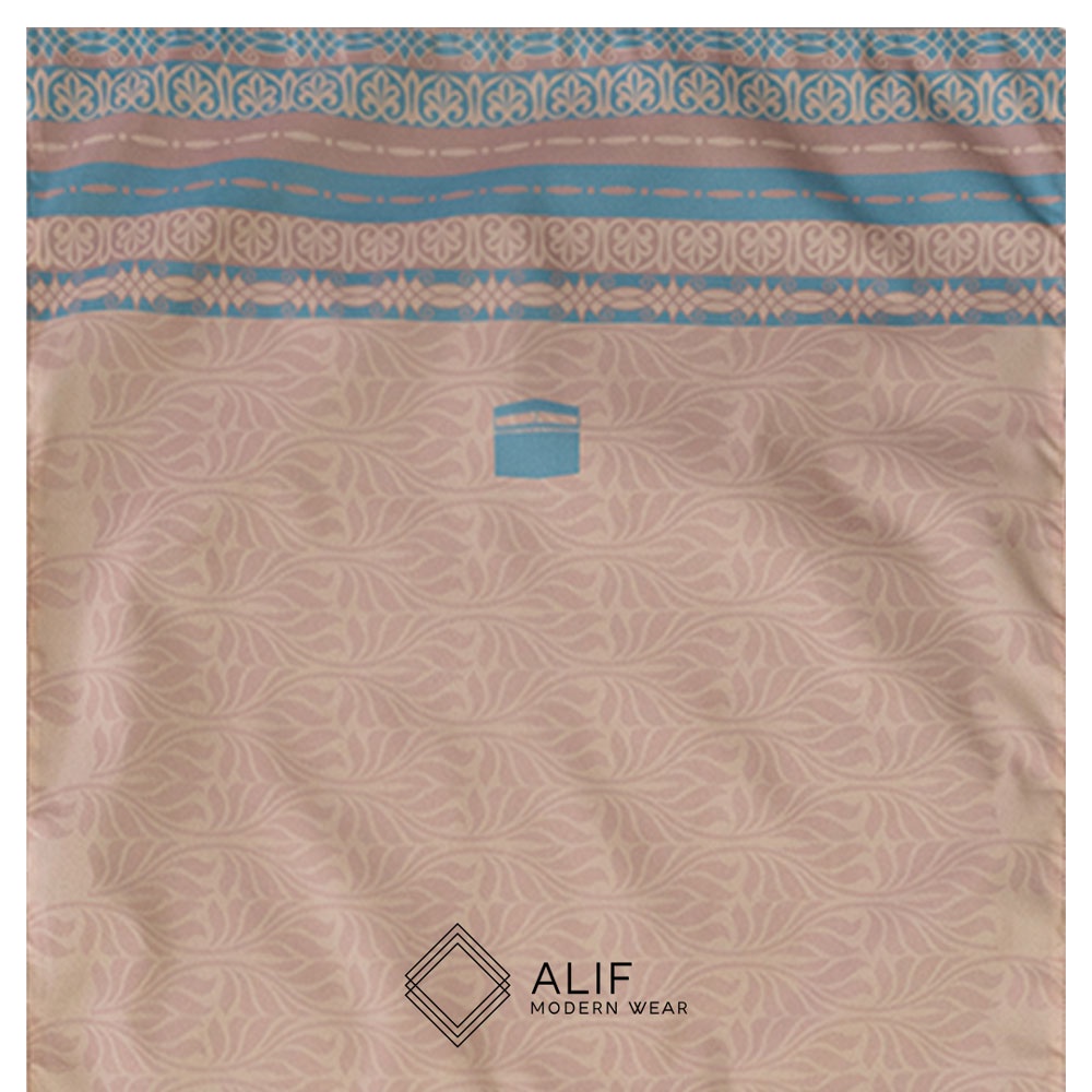 ALIF SAJADAH GENGGAM TRAVEL / SAKU / PORTABLE / WATERPROOF ( ALIF MODERN WEAR SJG-0158 )