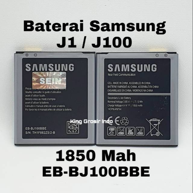 Baterai Samsung J1 / J100 Original OEM EB-BJ100BBE Battery