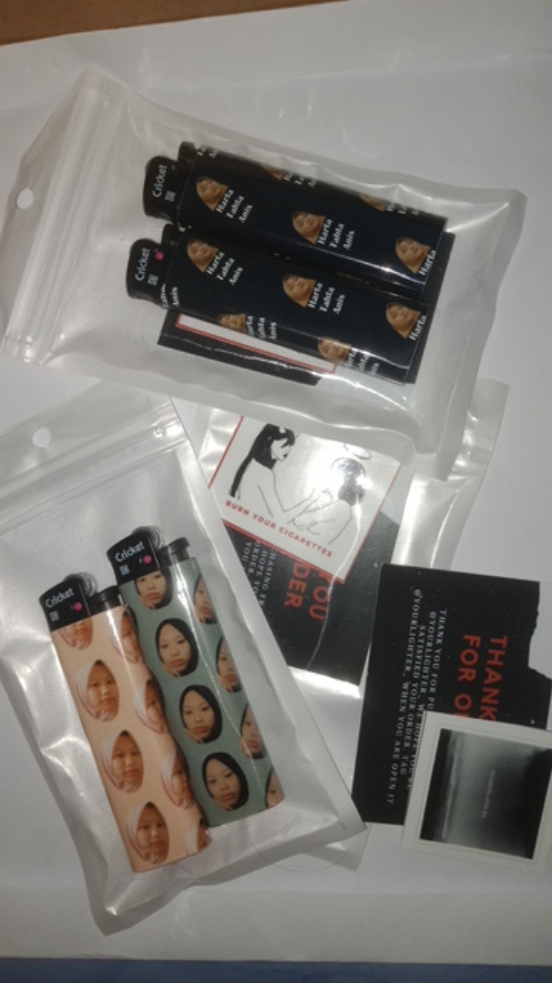 [custome Lighter Cricket] Custome Pattern Face