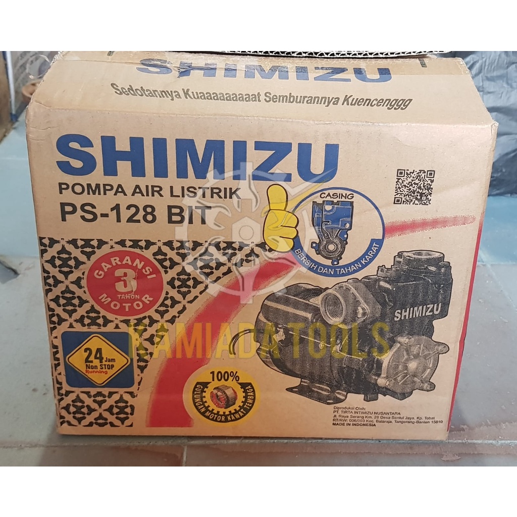 POMPA AIR SHIMIZU/ POMPA SHIMIZU MANUAL PS-128