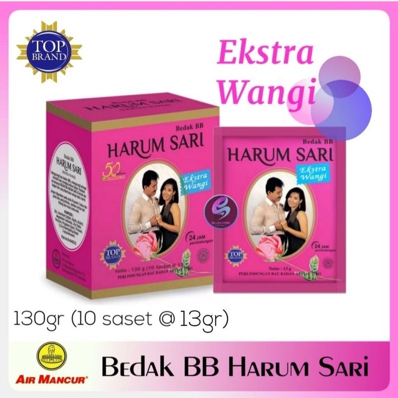 bedak Bb harum sari / bedak ketiak / bedak burket