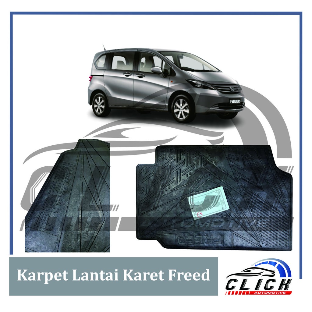 Karpet Lantai Karet Honda Freed/Karpet Lantai Karet mobil Honda Freed