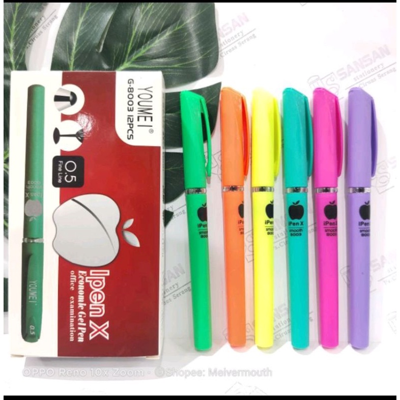 

Pulpen Apple Colorfull BEST SELLER