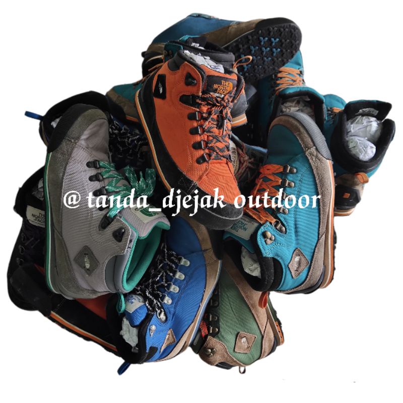 Sepatu Gunung Outdoor Hiking Casual 100 % Original TNF Berkeley