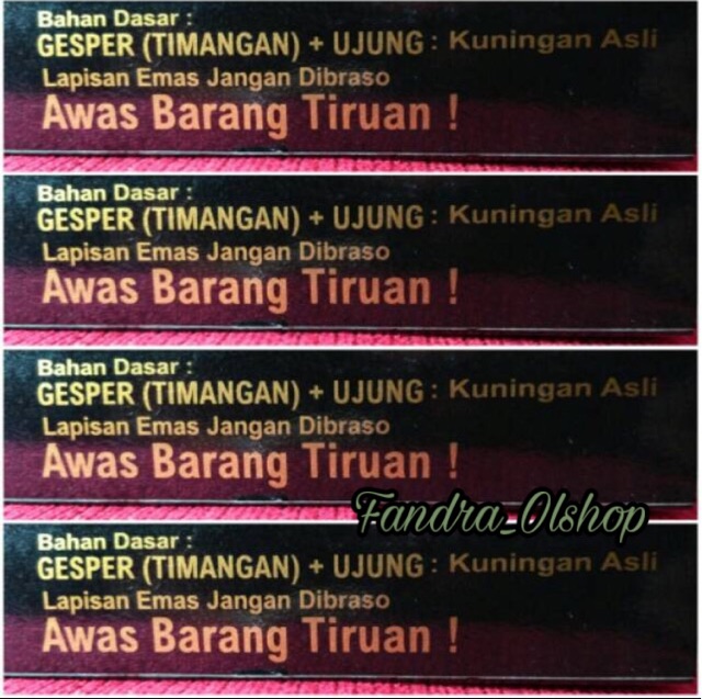Sabuk/Ikat Pinggang PDH Lurah/Camat/Bupati/Paskibra/Logo Garuda LOIND Motif Catur. Kualitas Terbaik!