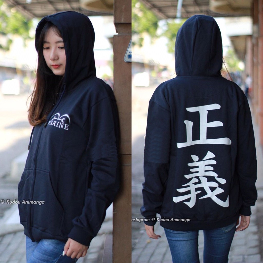 Jaket Marine Navy Fleece Onepiece