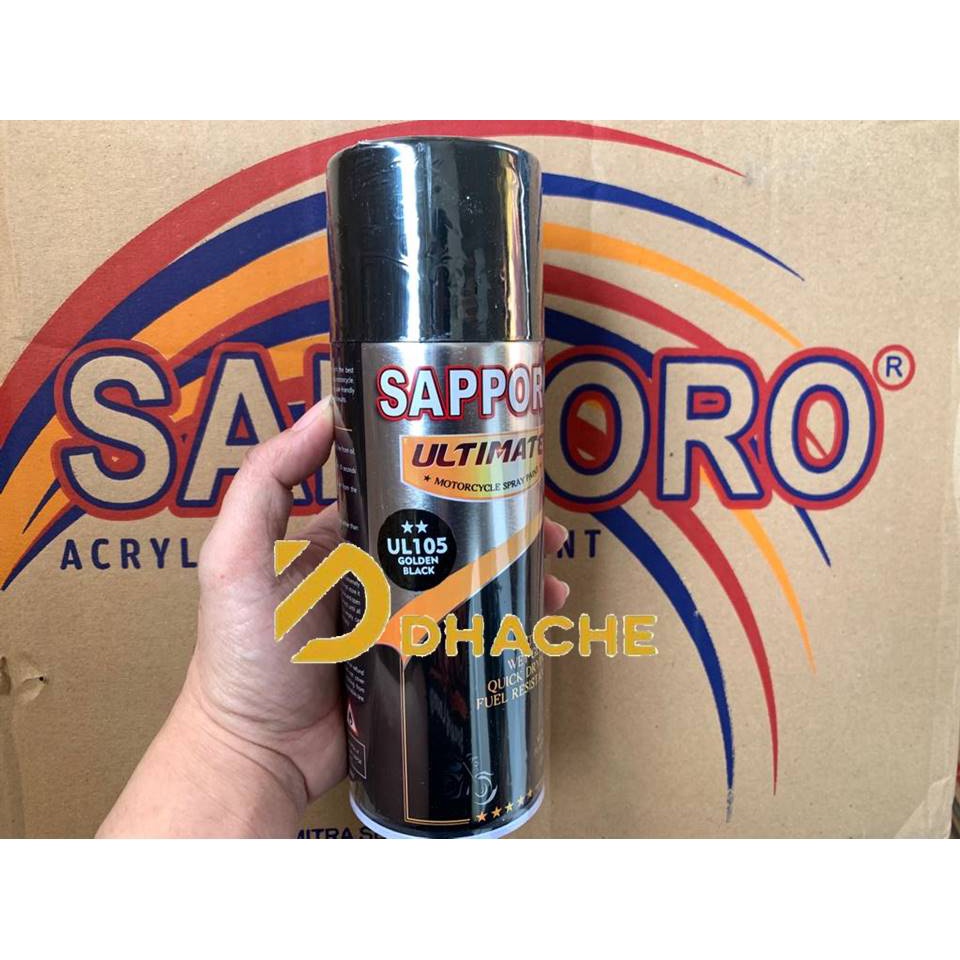 Sapporo Ultimate UL105 Golden Black Cat Sapporo Spray 400 ml