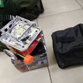 Jual READY Paket kompor camping Portable kotak kovar & nesting set