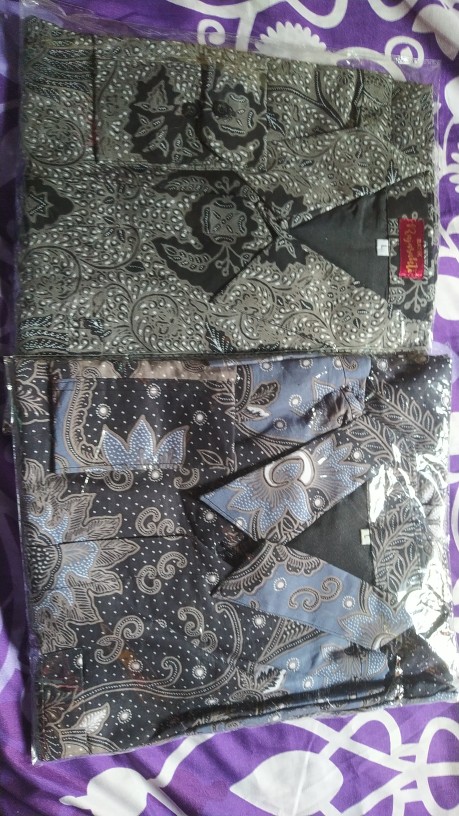 Lakeswara Kemeja Batik Pria Bahan Katun Halus Full Furing By Aljaya Batik
