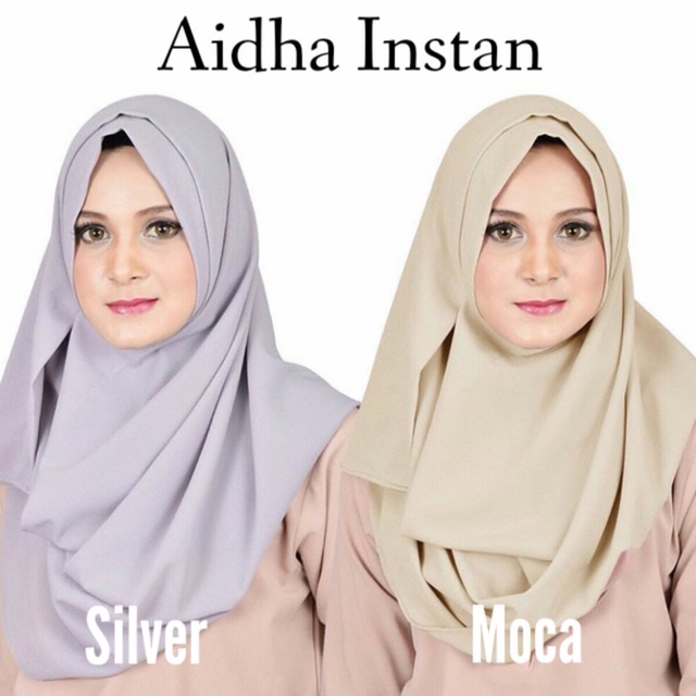 Pasmina Aidha Instan Diamond Crepe