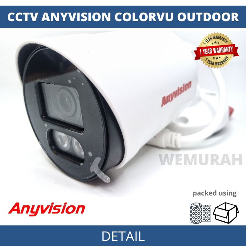 CCTV Anyvision Colorvu Outdoor - 2MP