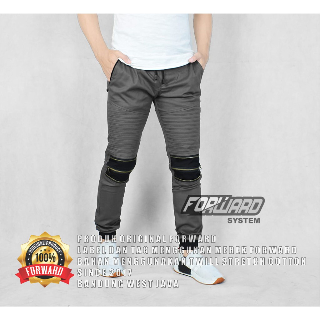 Celana Joger Jogger Pria Tactical Bikers Forward