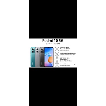 NEW XIAOMI REDMI 10 5G 4/64GB GARANSI RESMI XIAOMI INDONESIA