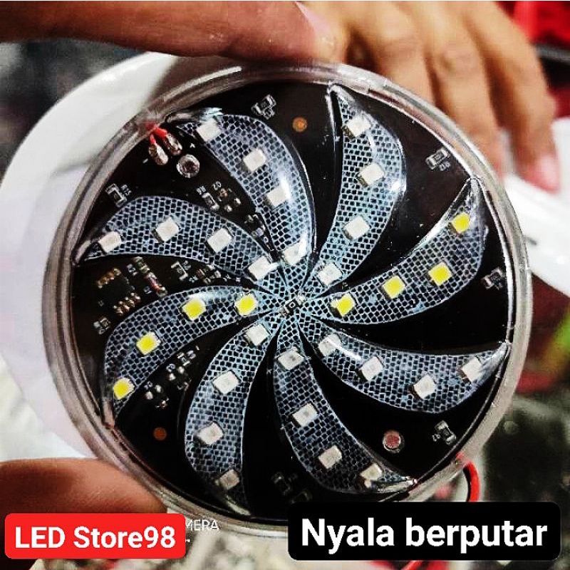 Lampu LED PUTAR nyala RGB 12 - 24 Volt