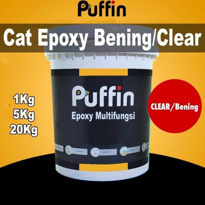 Cat Epoxy Bening / Clear Puffin Epoxy Multifungsi 1 kg Termurah