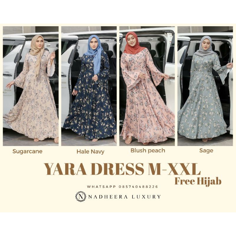 YARA DRESS BY NADHEERA LUXURY