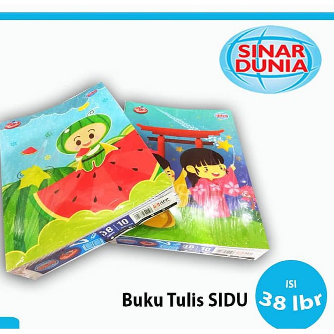 

(PCS) BUKU TULIS SIDU ISI 38 LEMBAR