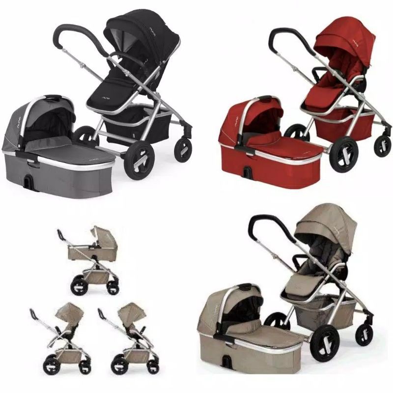 Stroller Baby Kereta Dorong Hadap Ibu Nuna Ivvi Savi Free Carrycot