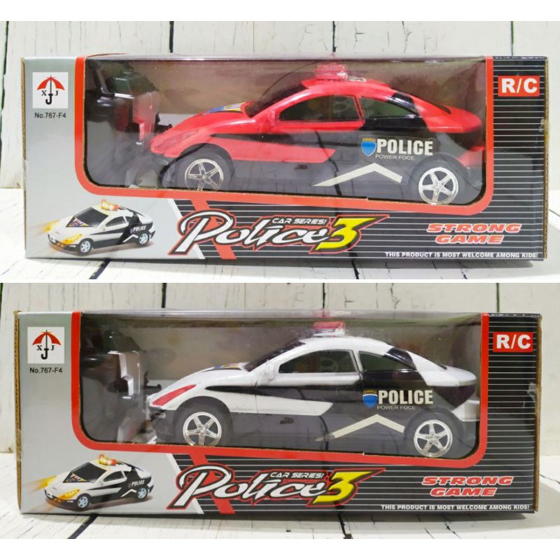 Mobil RC Racing Car Series Police3 Mobil Remote