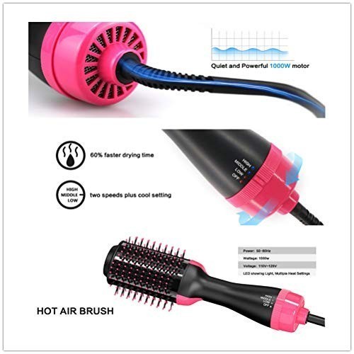 Blow Dryer Sisir pengering rambut 2 in 1