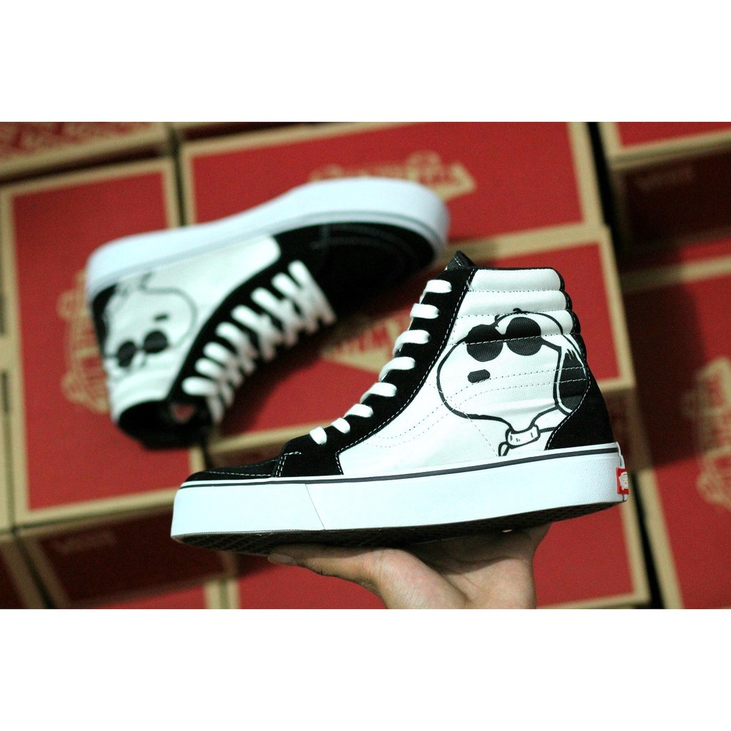 SEPATU VANS SK8 SNOOPY BONES PUTIH VANS ERA SK8 OLD SCHOOL PREMIUM