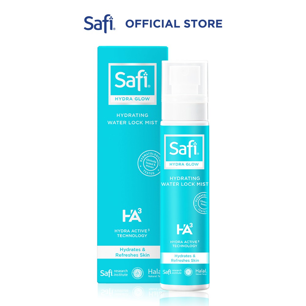 Safi Hydra Glow Hydrating Water Lock Mist 75ml - Perawatan Wajah