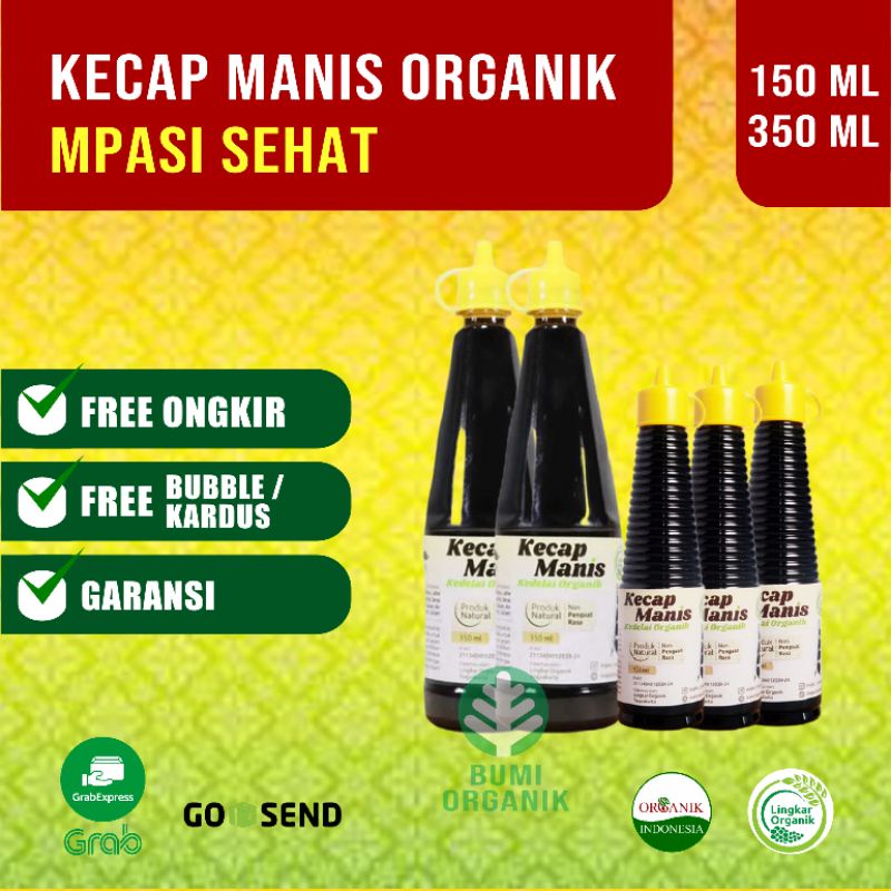 

Kecap Manis Organik MPASI Sehat Non GMO